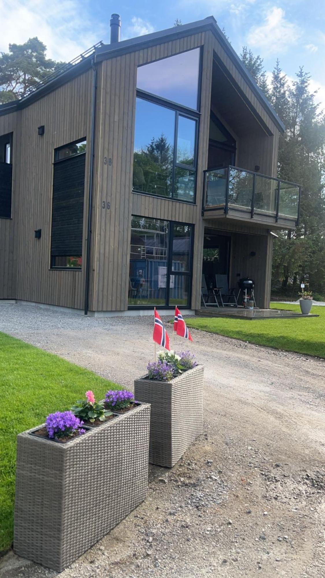 Egersund Overnatting Tengsastranda ภายนอก รูปภาพ